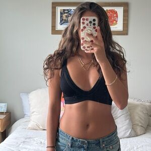 Out From Under - Urban Outfitters Black Bralette
